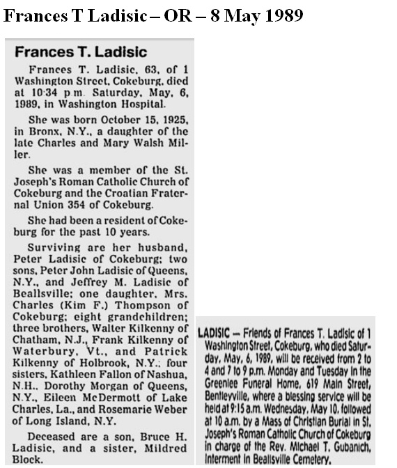 Frances T. Ladisic